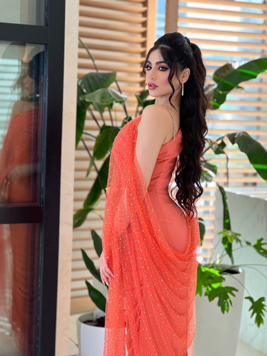 Amber Glow Dress – Shorooq Signature